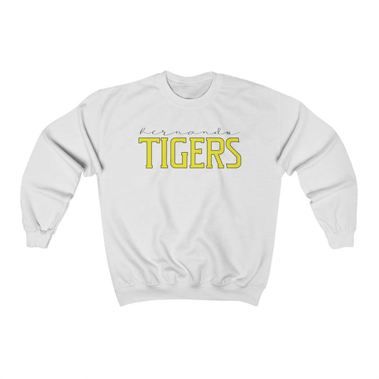 Hernando Tigers Varsity Block Heavy Blend™ Crewneck Sweatshirt