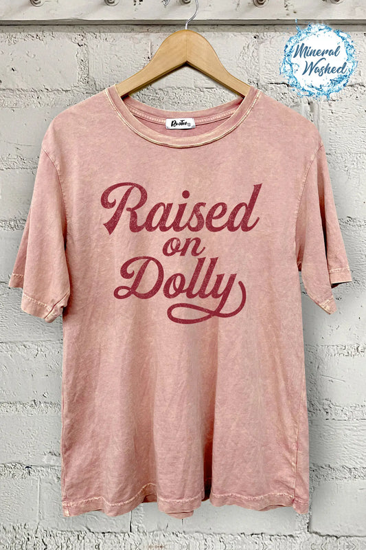 Raised on Dolly Oversized Graphic Tee