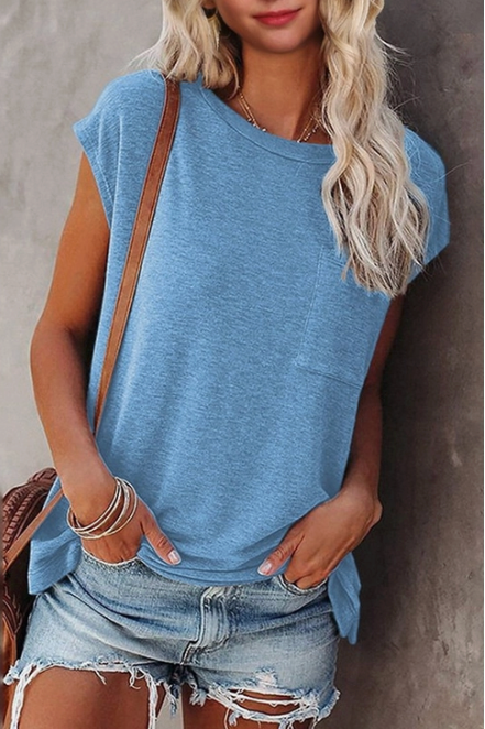 Simple Loose Fit Casual Top
