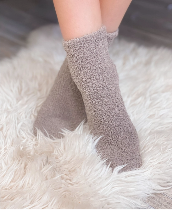 Cozy Sherpa Socks