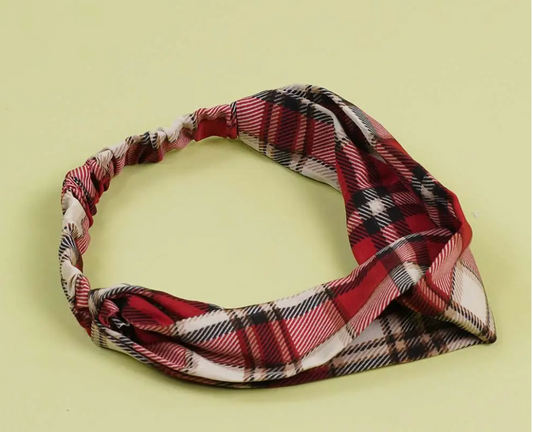 Plaid Headbands